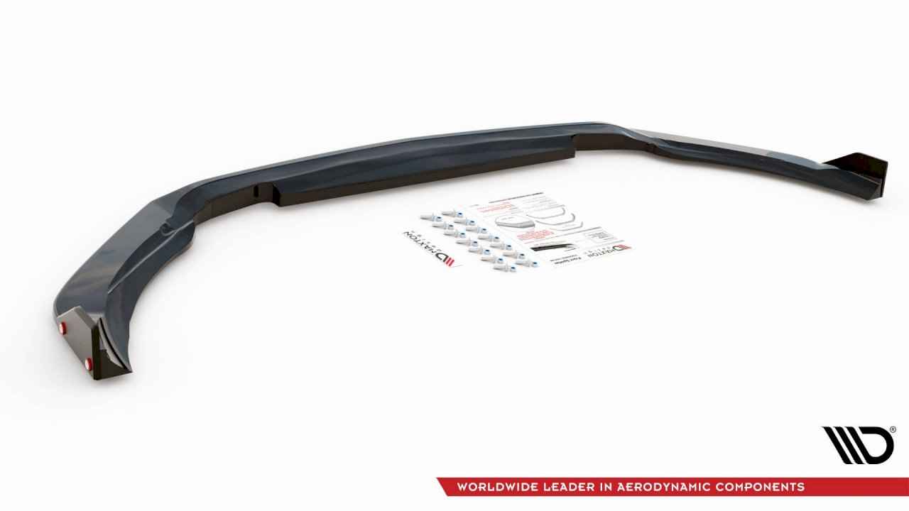 Maxton Design - FRONT SPLITTER V.3 + FLAPS MERCEDES AMG A 45 S AERO PACK W177