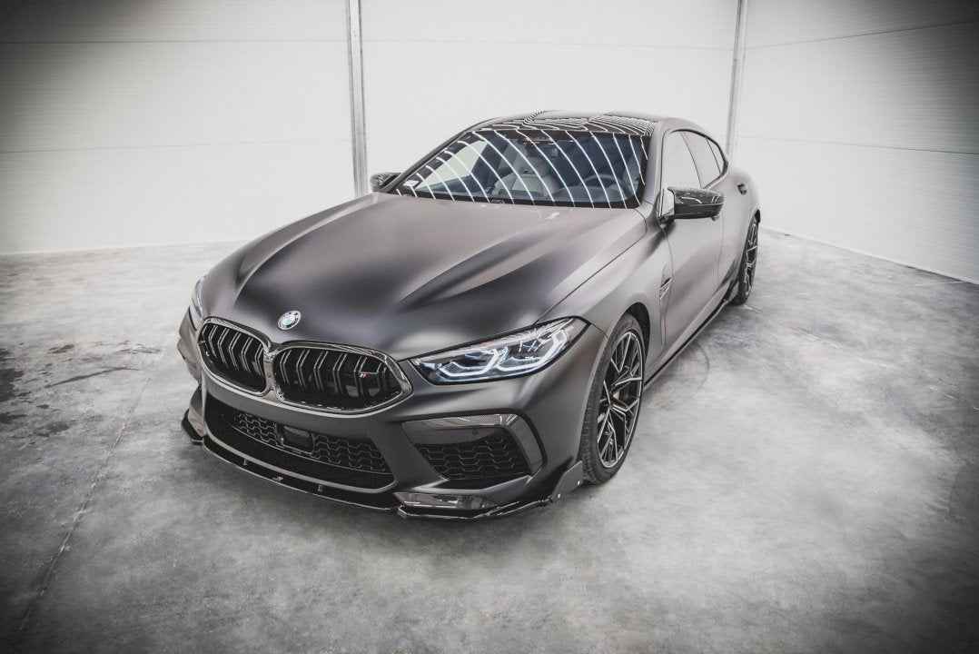 Maxton Design - FRONT SPLITTER V.1 + FLAPS BMW M8 GRAN COUPE F93