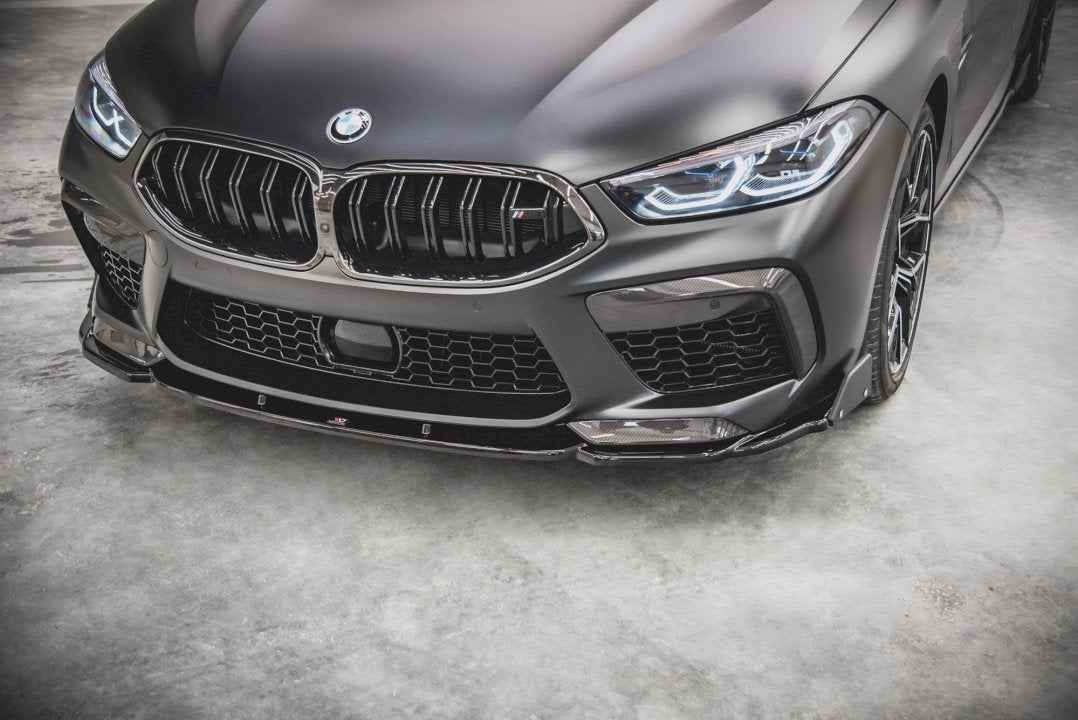 Maxton Design - FRONT SPLITTER V.1 + FLAPS BMW M8 GRAN COUPE F93