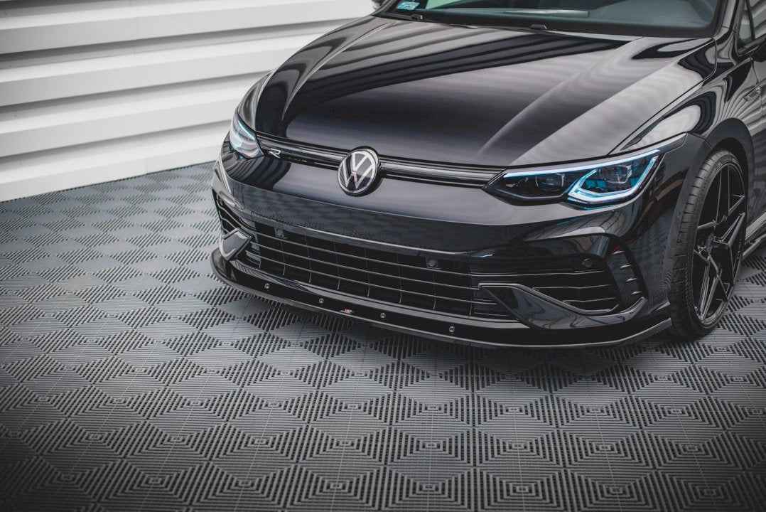 Maxton Design - FRONT SPLITTER V.1 VW GOLF R MK8 (2020-)