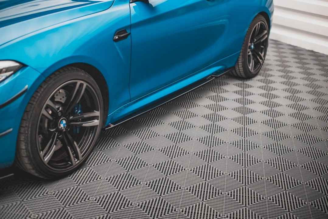 Maxton Design - SIDE SKIRTS DIFFUSERS V.2 BMW M2 F87 (2016-2020)