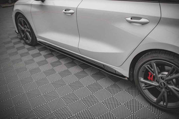 Maxton Design - Street PRO Side Skirts Diffusers Audi S3 / A3 S-Line 8Y