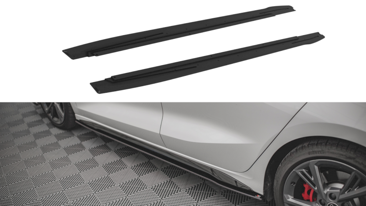 Maxton Design - Street PRO Side Skirts Diffusers Audi S3 / A3 S-Line 8Y