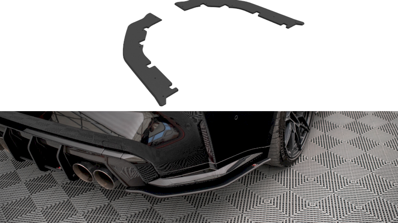 Maxton Design - STREET PRO REAR SIDE SPLITTERS BMW M4 G82 (2021-)