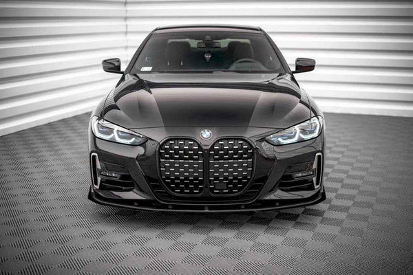 Maxton Design - STREET PRO FRONT SPLITTER (+FLAPS) BMW 4 M-PACK G22 (2020-)