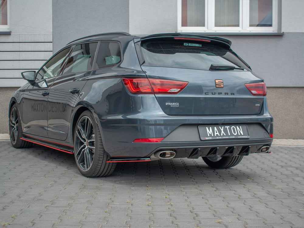 Maxton Design - REAR DIFFUSER SEAT LEON MK3 CUPRA ST (2017-)