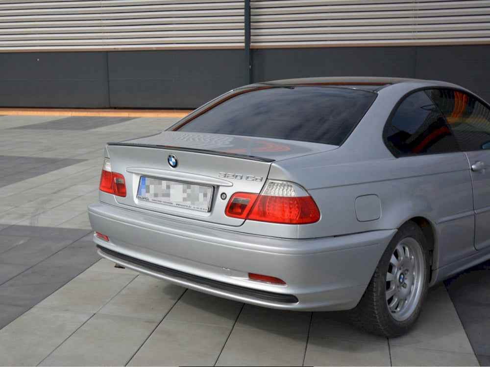Maxton Design - SPOILER EXTENSION CAP BMW 3 E46 COUPE PRE-FACELIFT STANDARD (1999-2003)