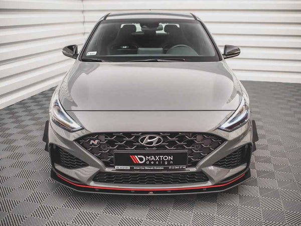 Maxton Design - FRONT BUMPER WINGS (CANARDS) HYUNDAI I30 N HATCHBACK/FASTBACK MK3 FACELIFT (2020-)