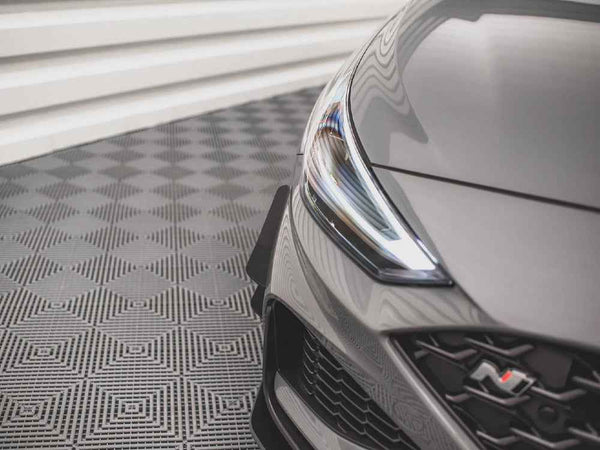 Maxton Design - FRONT BUMPER WINGS (CANARDS) HYUNDAI I30 N HATCHBACK/FASTBACK MK3 FACELIFT (2020-)