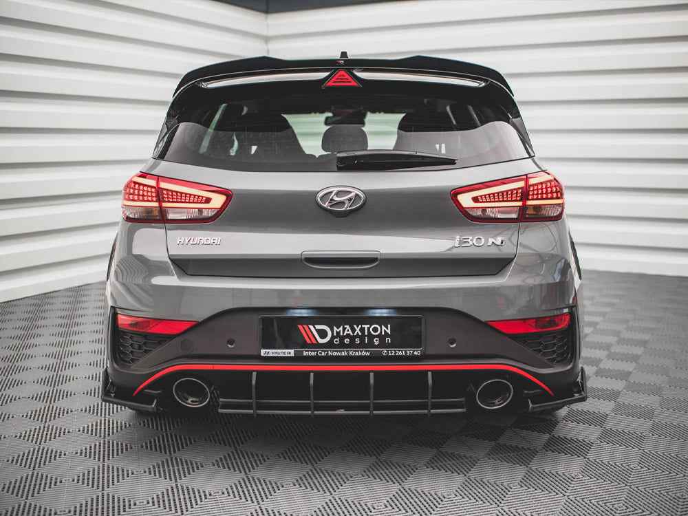 Maxton Design - STREET PRO REAR DIFFUSER HYUNDAI I30 N HATCHBACK MK3 FACELIFT
