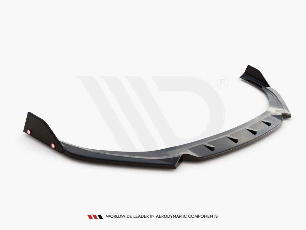 Maxton Design - FRONT SPLITTER V.1 + FLAPS HYUNDAI I30 N HATCHBACK / FASTBACK MK3 FACELIFT