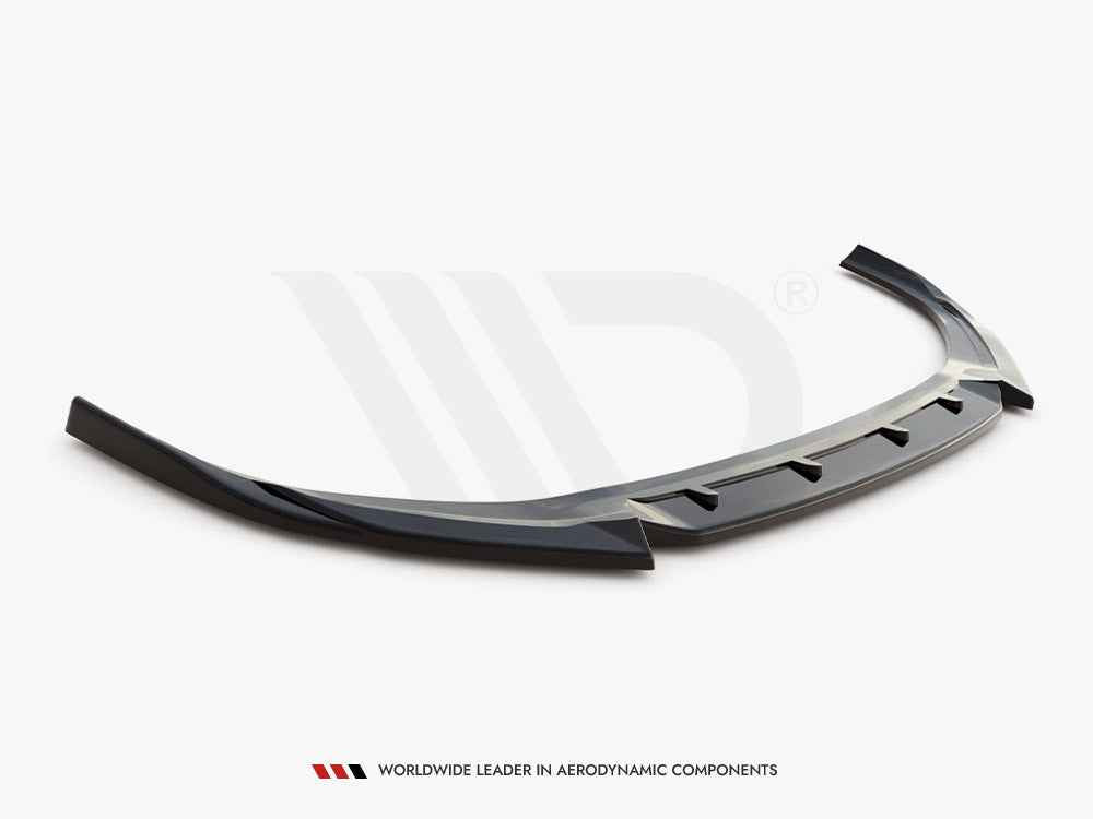 Maxton Design - FRONT SPLITTER V.2 HYUNDAI I30 N HATCHBACK/FASTBACK MK3 FACELIFT (2020-)