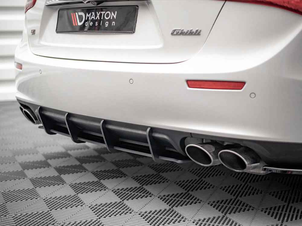 Maxton Design - STREET PRO REAR DIFFUSER MASERATI GHIBLI MK3 (2013-)