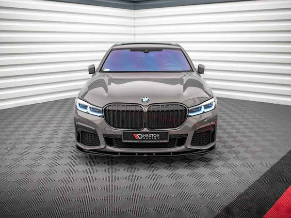 Maxton Design - FRONT SPLITTER V.1 BMW 7 G11 M-PACK FACELIFT (2019-2022)