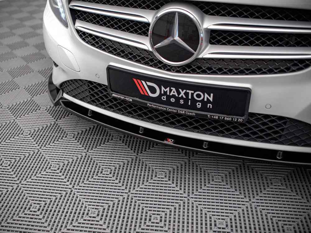 Maxton Design - FRONT SPLITTER V.1 MERCEDES A W176 (2012-2015)