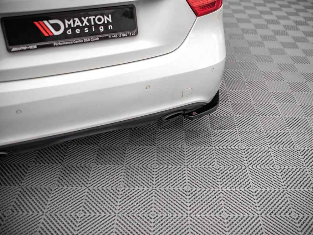 Maxton Design - REAR SIDE SPLITTERS V.2 MERCEDES A W176 (2012-2015)