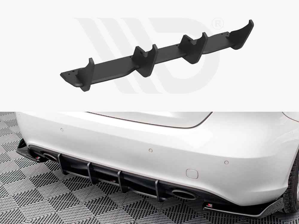 Maxton Design - STREET PRO REAR DIFFUSER MERCEDES A W176 (2012-2015)