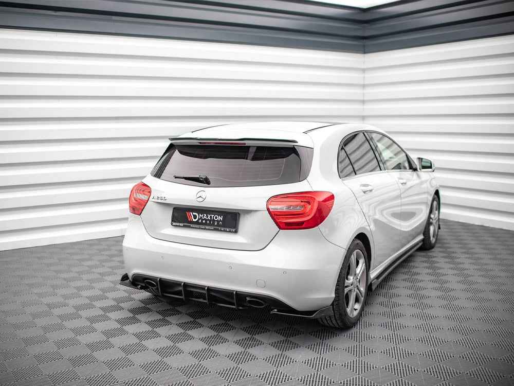 Maxton Design - STREET PRO REAR DIFFUSER MERCEDES A W176 (2012-2015)