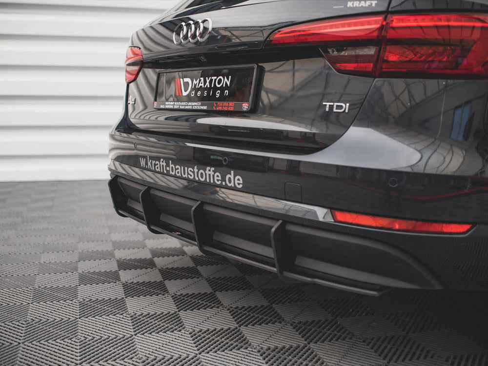 Maxton Design - STREET PRO REAR DIFFUSER AUDI A4 AVANT B9 (2015-2019)