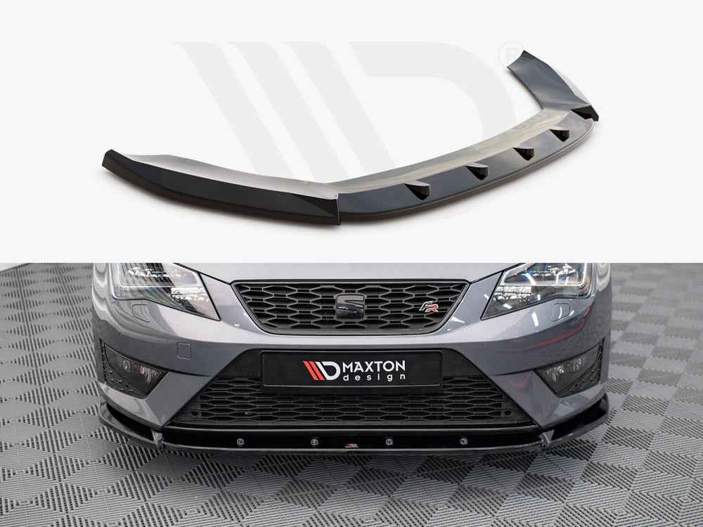 Maxton Design - FRONT SPLITTER V.1 SEAT LEON FR / CUPRA MK3 (2012-2016)