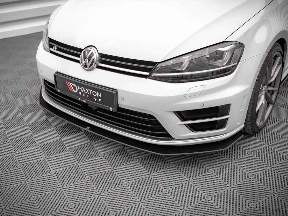 Maxton Design - STREET PRO FRONT SPLITTER V.2 VW GOLF R MK7 (2013-2016)