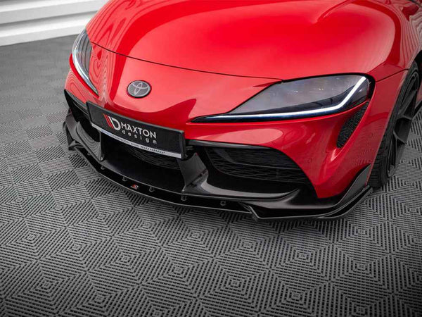 Maxton Design - FRONT SPLITTER V.4 TOYOTA SUPRA MK5 (2019-)