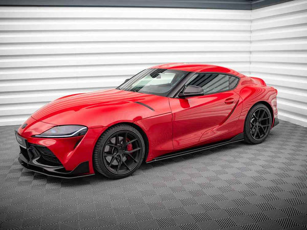 Maxton Design - STREET PRO SIDE SKIRTS DIFFUSERS TOYOTA SUPRA MK5 (2019-)