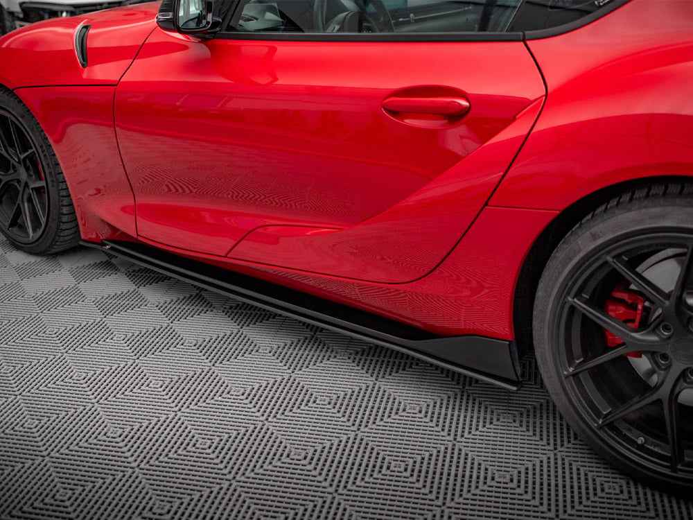 Maxton Design - STREET PRO SIDE SKIRTS DIFFUSERS TOYOTA SUPRA MK5 (2019-)