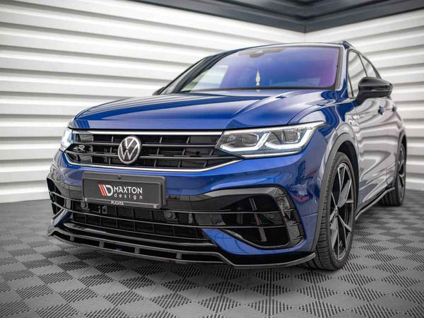 Maxton Design - Front Splitter V.1 VW Tiguan R / R-Line Mk2 Facelift
