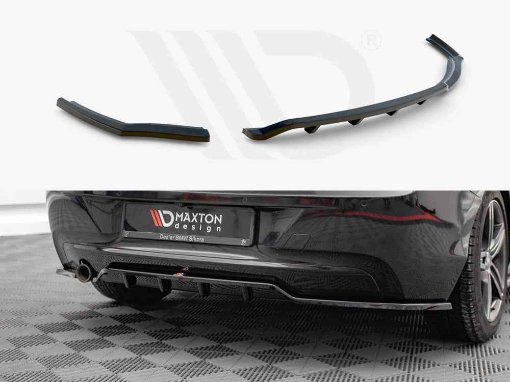 Maxton Design - CENTRAL REAR SPLITTER (VERTICAL BARS) BMW 1 F20 (2011-2015)