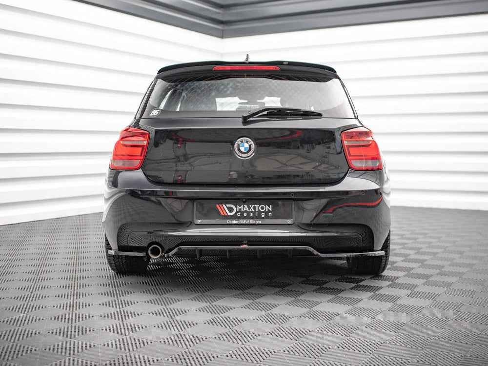 Maxton Design - CENTRAL REAR SPLITTER (VERTICAL BARS) BMW 1 F20 (2011-2015)