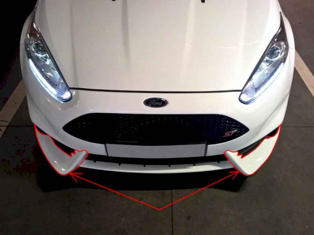 Maxton Design - Front Bumper Spoiler for Ford Fiesta MK7 ST