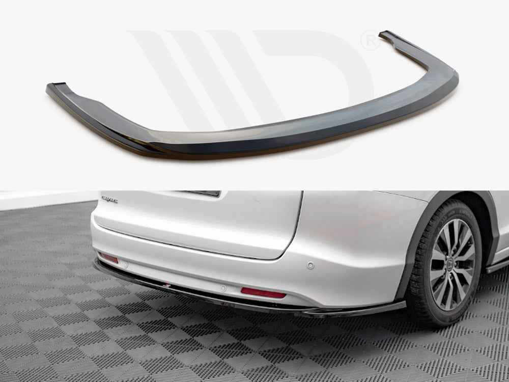 Maxton Design - CENTRAL REAR SPLITTER HONDA CIVIC TOURER MK9 (2011-2014)
