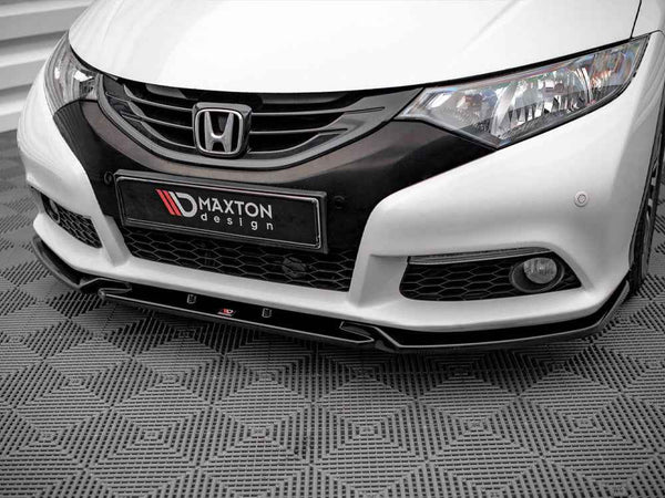 Maxton Design - FRONT SPLITTER V.2 HONDA CIVIC MK9 (2011-2014)