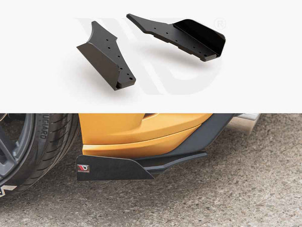 Maxton Design - STREET PRO REAR SIDE SPLITTERS (+FLAPS) FORD FOCUS ST MK4