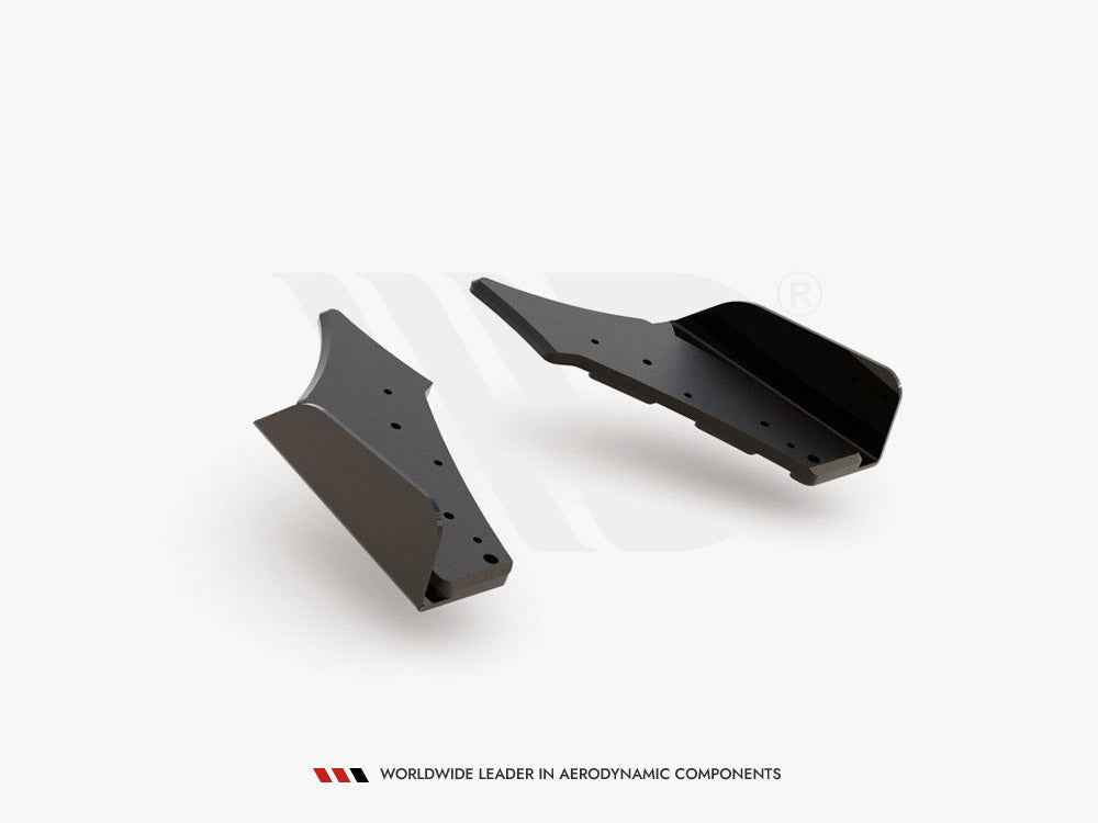 Maxton Design - STREET PRO REAR SIDE SPLITTERS (+FLAPS) FORD FOCUS ST MK4