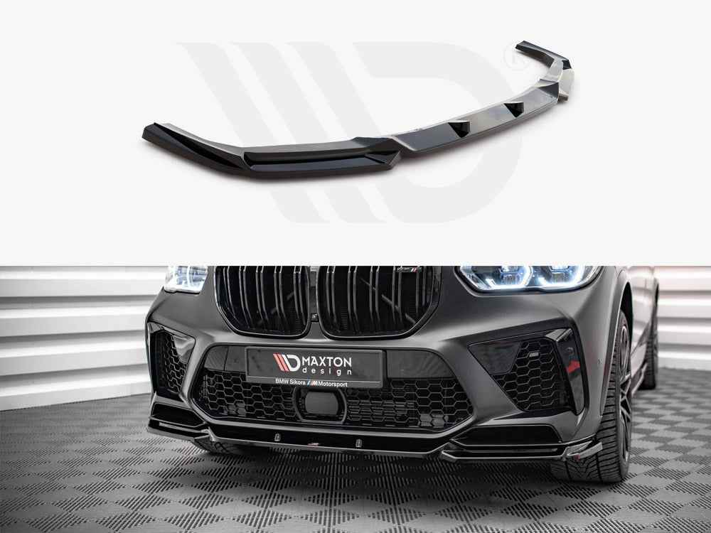 Maxton Design - FRONT SPLITTER V.2 BMW X5M F95 (2018-2023)
