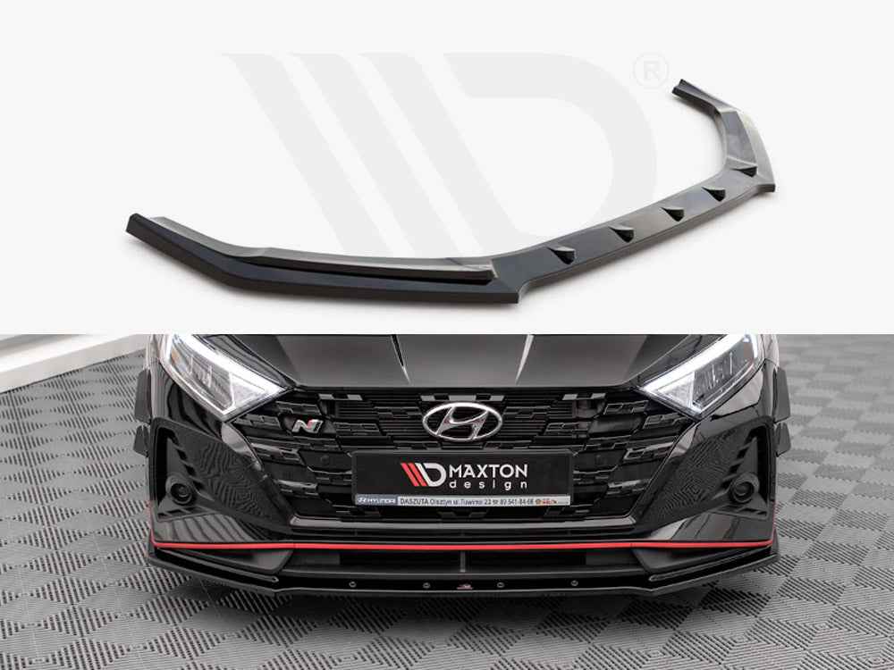 Maxton Design - FRONT SPLITTER V.1 HYUNDAI I20 N MK3 (2020-)