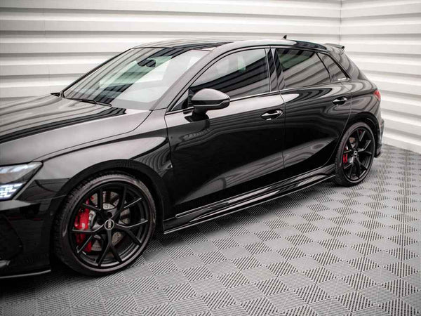 Maxton Design - STREET PRO SIDE SKIRTS DIFFUSERS AUDI RS3 SPORTBACK 8Y (2020-)