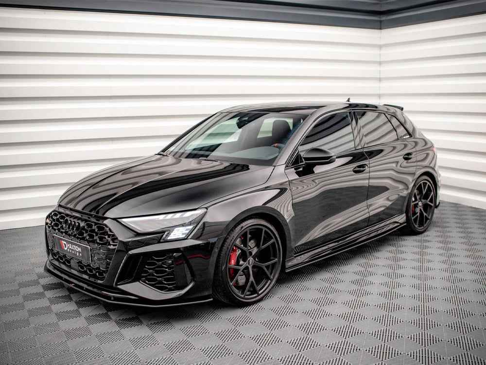 Maxton Design - STREET PRO SIDE SKIRTS DIFFUSERS AUDI RS3 SPORTBACK 8Y (2020-)