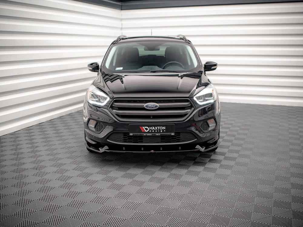 Maxton Design - FRONT SPLITTER V.2 FORD KUGA ST-LINE MK2.5 (2017-2019)