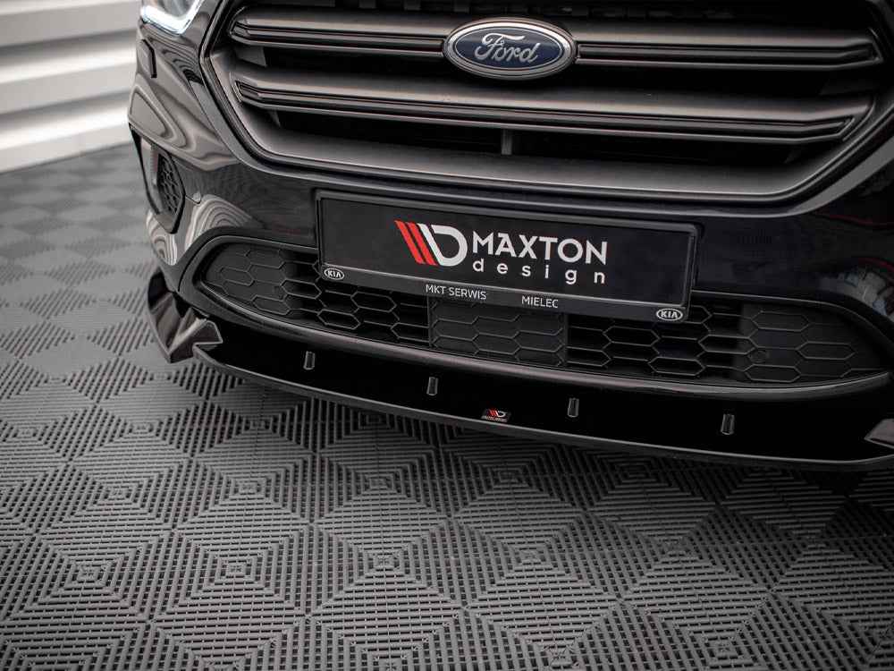 Maxton Design - FRONT SPLITTER V.2 FORD KUGA ST-LINE MK2.5 (2017-2019)