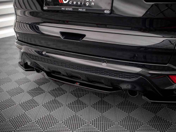 Maxton Design - CENTRAL REAR SPLITTER FORD KUGA ST-LINE MK2.5 (2017-2019)