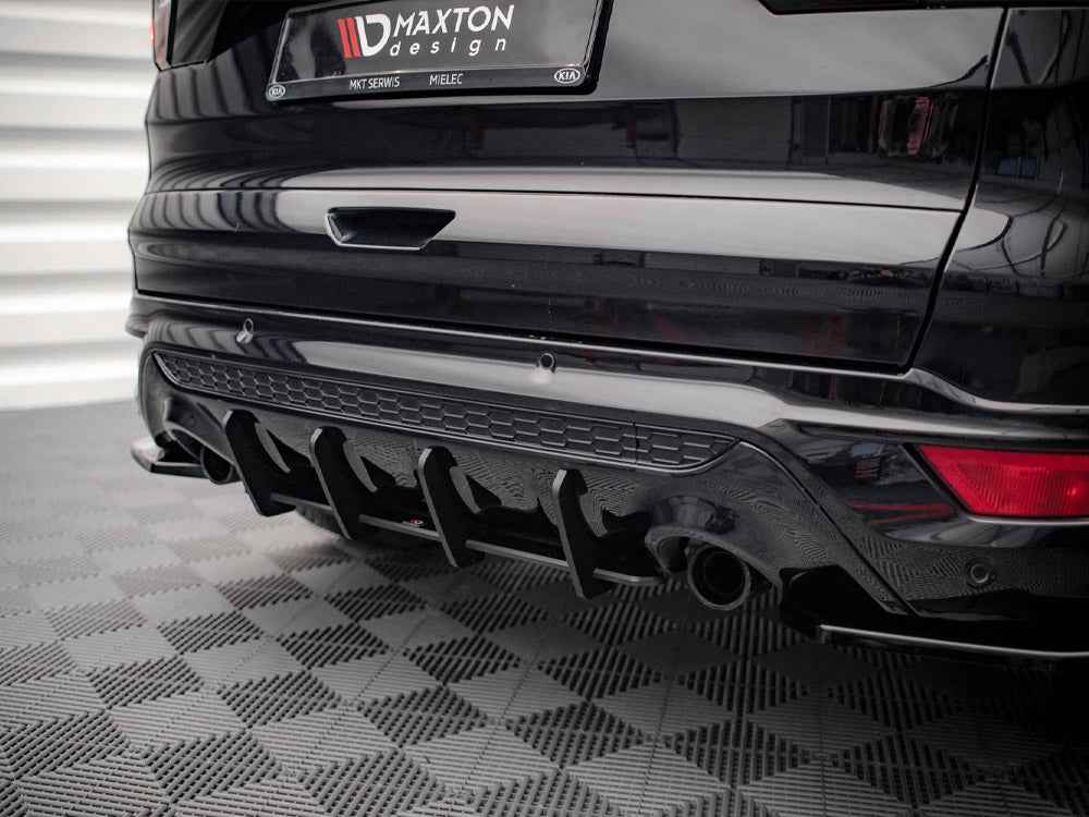 Maxton Design - STREET PRO REAR DIFFUSER FORD KUGA ST-LINE MK2.5 (2017-2019)