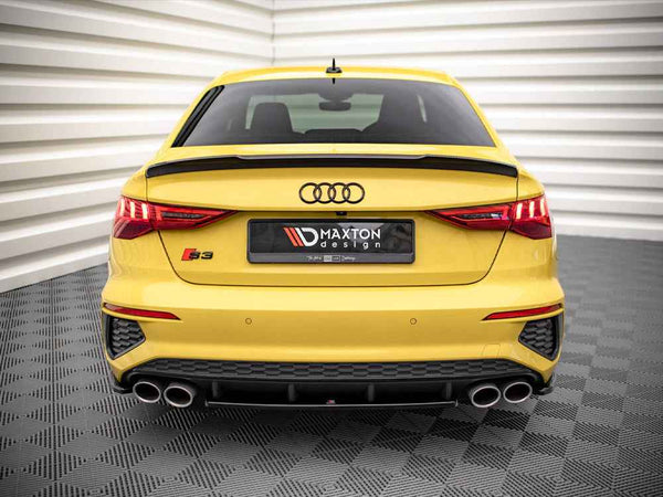 Maxton Design - CENTRAL REAR SPLITTER AUDI S3 SEDAN 8Y (2020-)