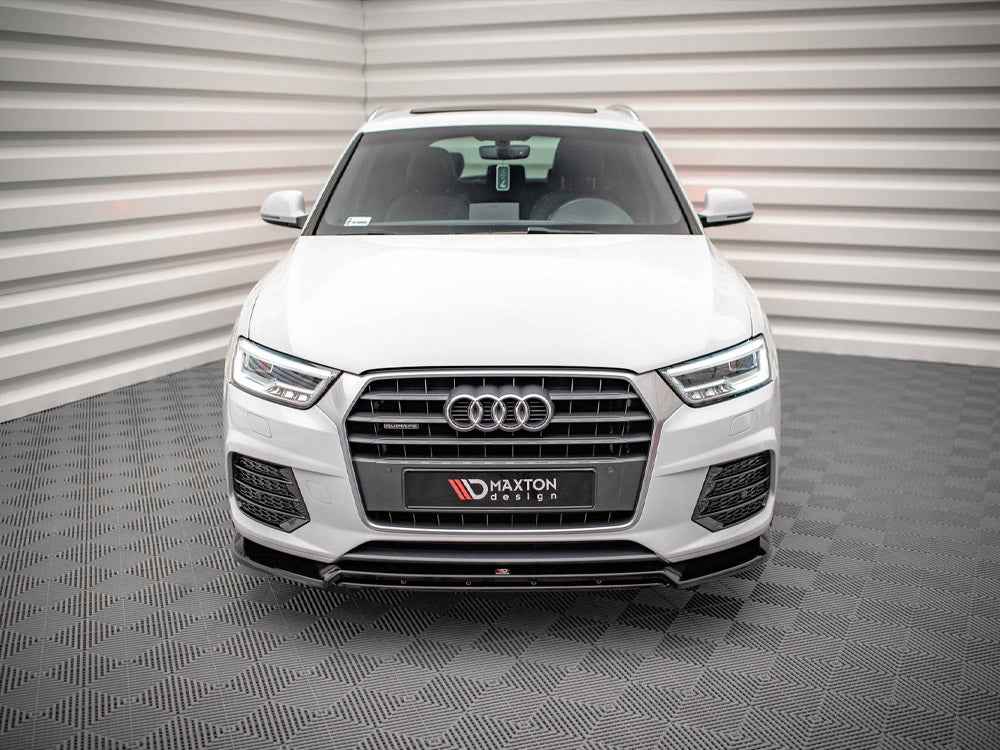 Maxton Design - FRONT SPLITTER V.2 AUDI Q3 8U FACELIFT (2014-2018)