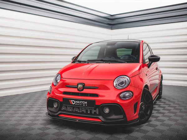 Maxton Design - FRONT SPLITTER FIAT 500 ABARTH MK1 FACELIFT (2016-2023)