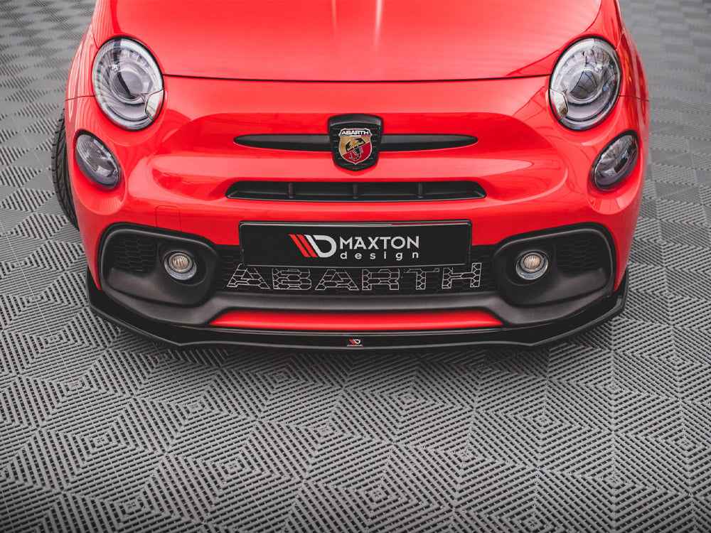Maxton Design - FRONT SPLITTER FIAT 500 ABARTH MK1 FACELIFT (2016-2023)