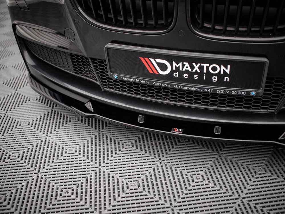 Maxton Design - FRONT SPLITTER V.2 BMW 7 M-PACK F01 (2008-2013)