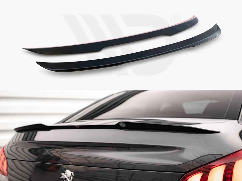Maxton Design - SPOILER CAP PEUGEOT 508 GT MK1 FACELIFT (2014-2018)